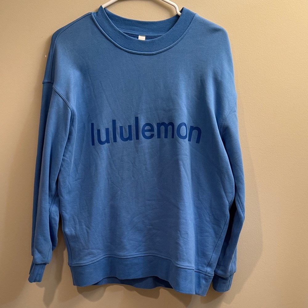 Lululemon Sky Blue Crewneck Sweater